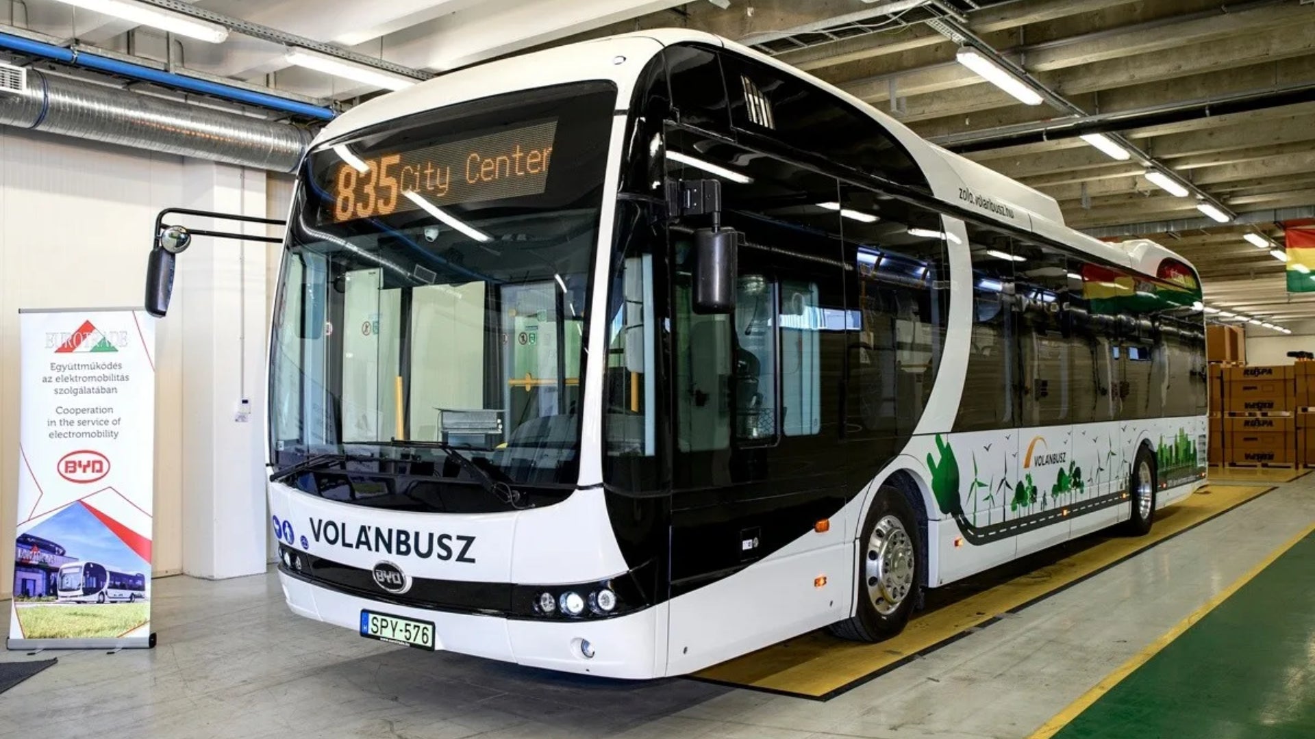BYD verdreifacht Kapazität im Elektrobus-Werk Komárom