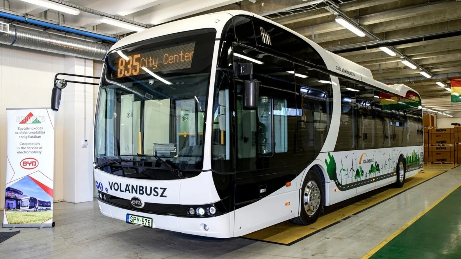 BYD verdreifacht Kapazität im Elektrobus-Werk Komárom