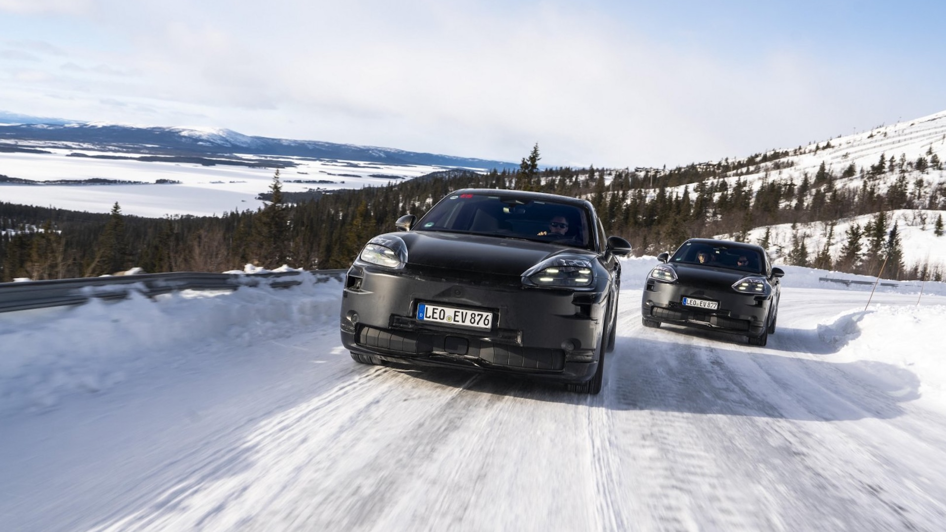 Porsche testet Cayenne Electric unter Extrembedingungen