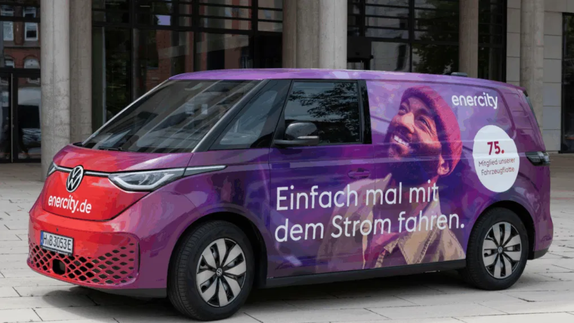 Enercity ID.Buzz Flotte wächst: 75 vollelektrische Cargo-Vans im Einsatz