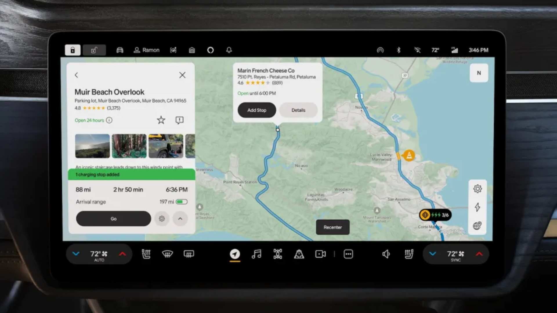 Rivian setzt auf Google Maps: Neues Navigationssystem mit EV-Features
