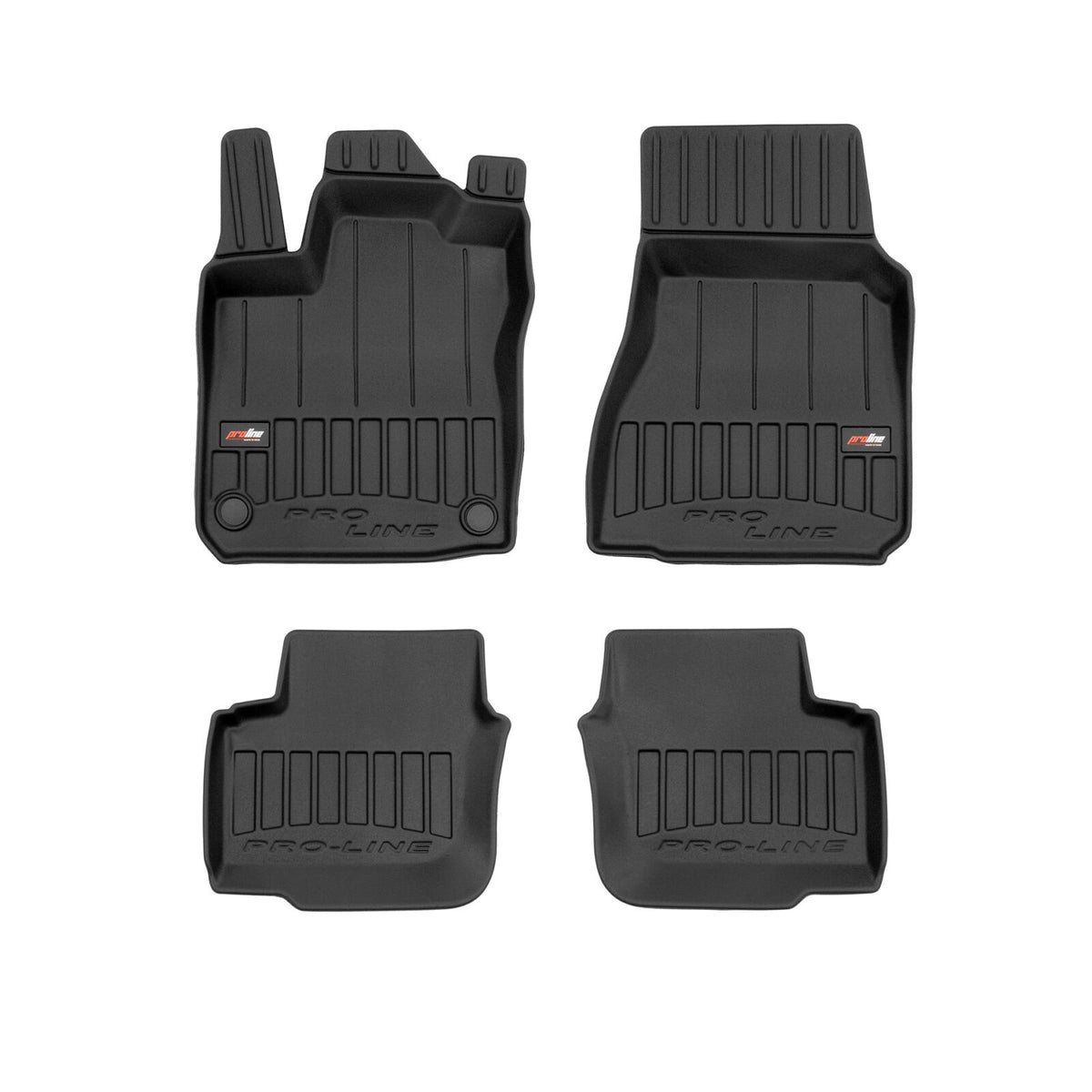 FroGum ProLine Premium-Gummimatten für den Smart EQ forfour II – Lieferumfang (3D426719)