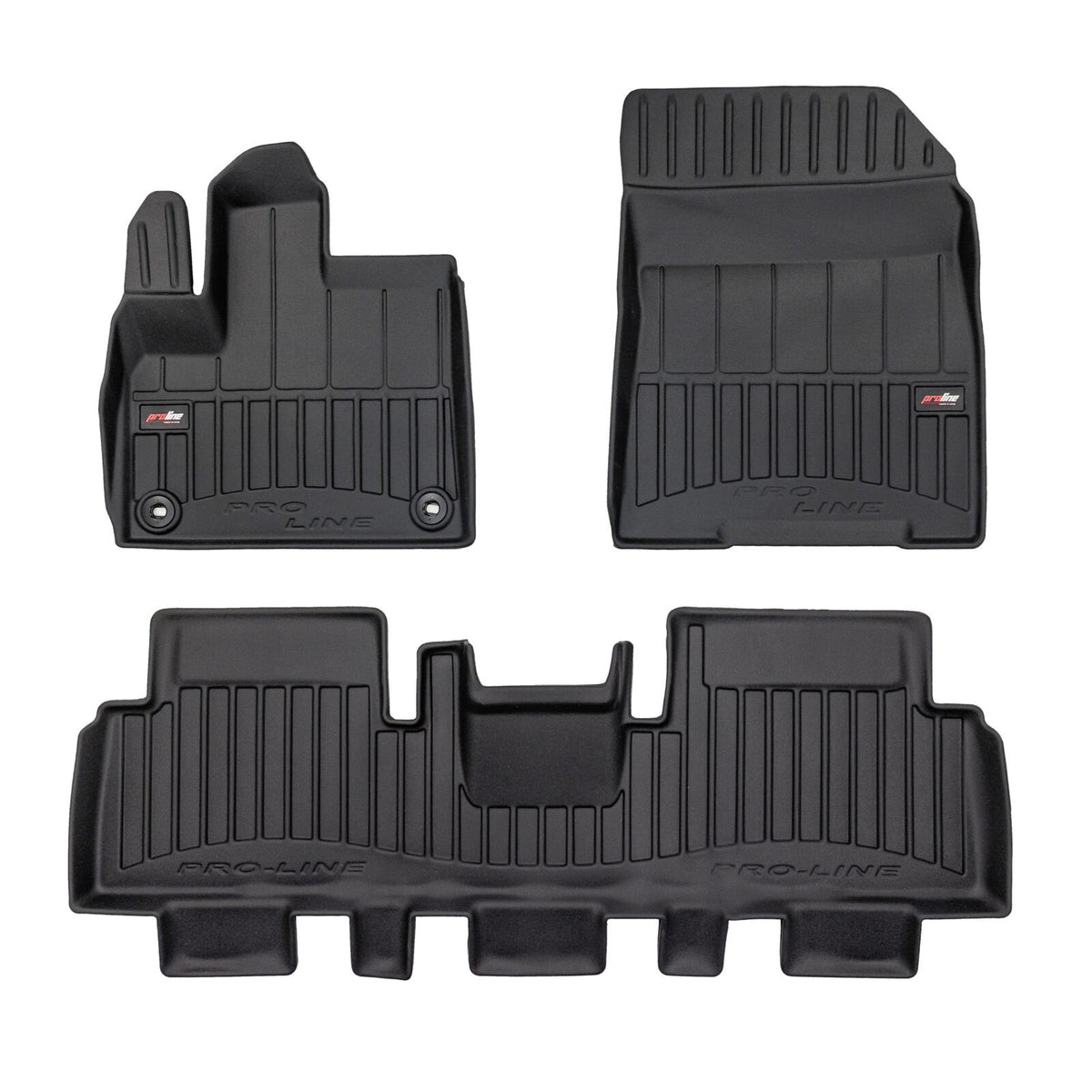 FroGum ProLine Premium-Gummimatten für den Peugeot e-Rifter – Lieferumfang (3D430358)