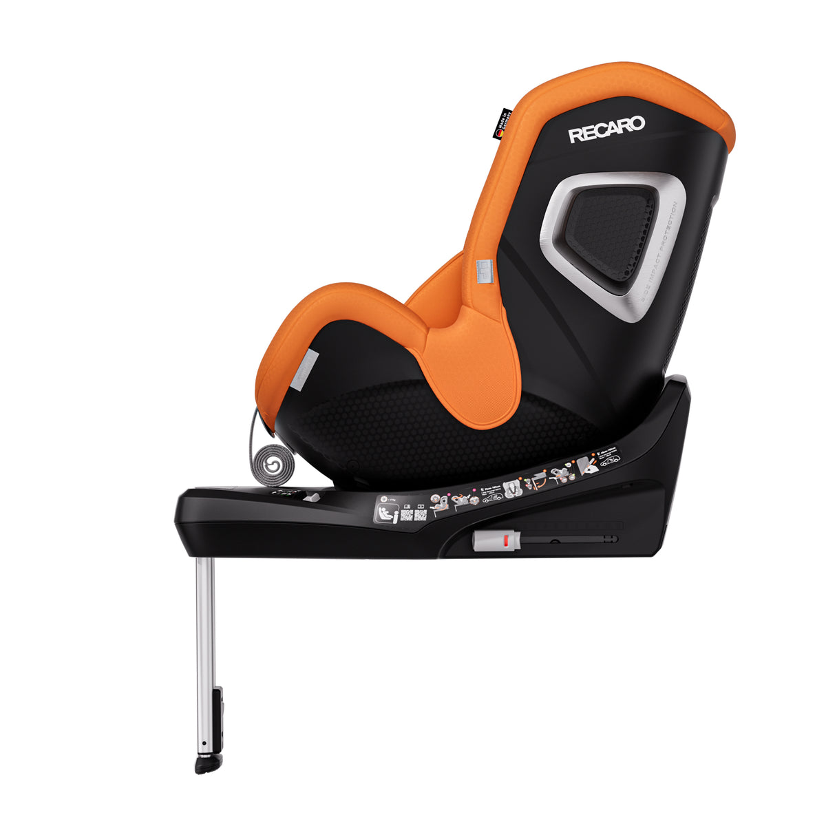 RECARO Toron 1 Reboarder Kindersitz in Vibrant Orange