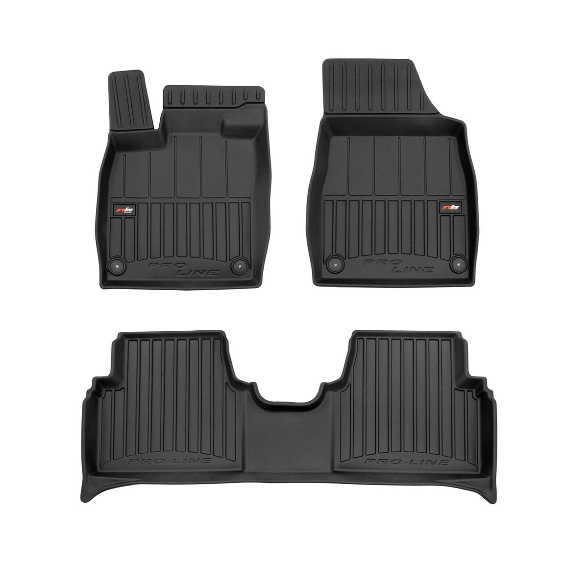 FroGum ProLine Premium-Gummimatten für den Volkswagen ID.3 – Lieferumfang (3D426535)