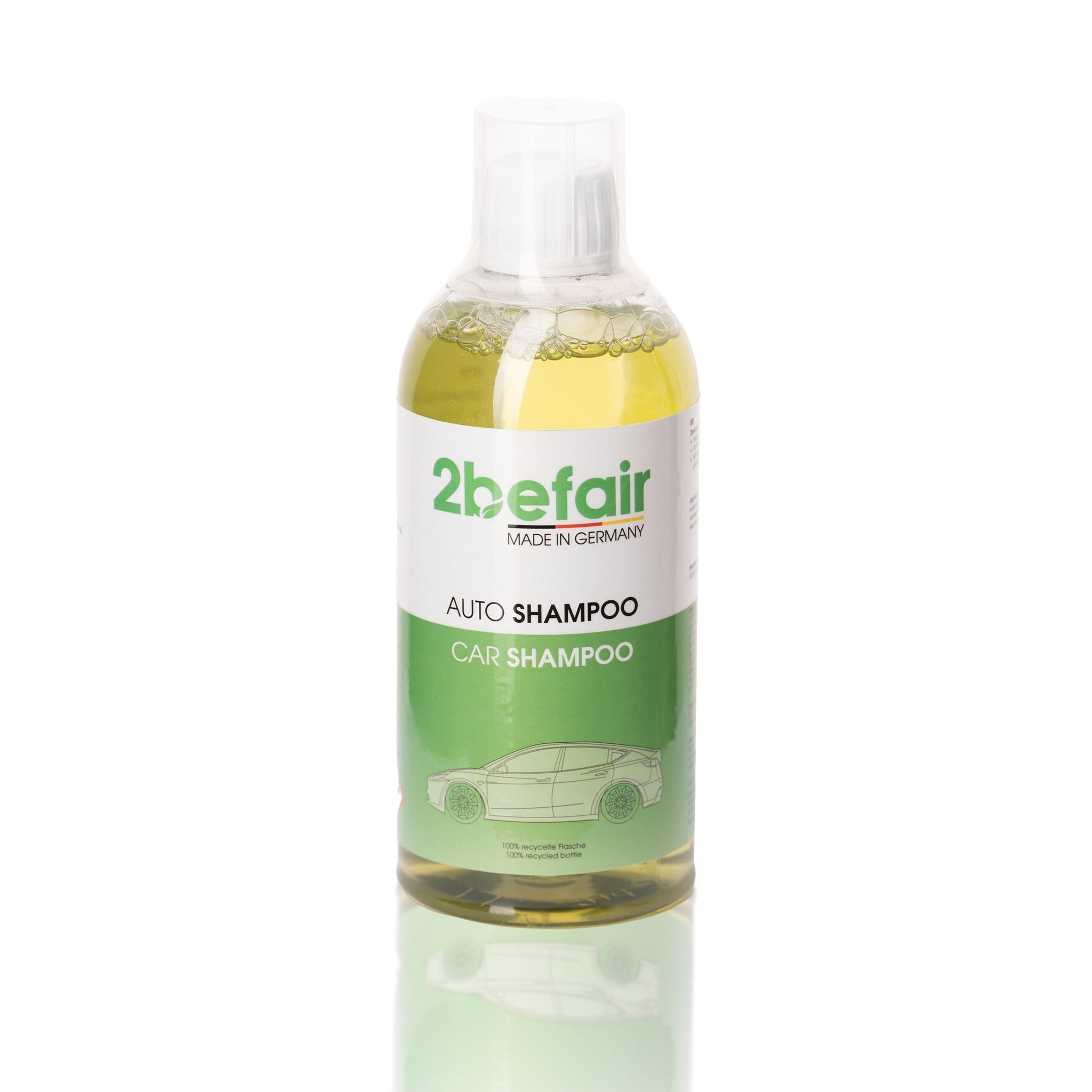 2befair Auto Shampoo für alle Tesla Fahrzeuge