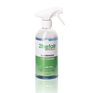 2befair Glasreiniger 500 ml Sprühflasche