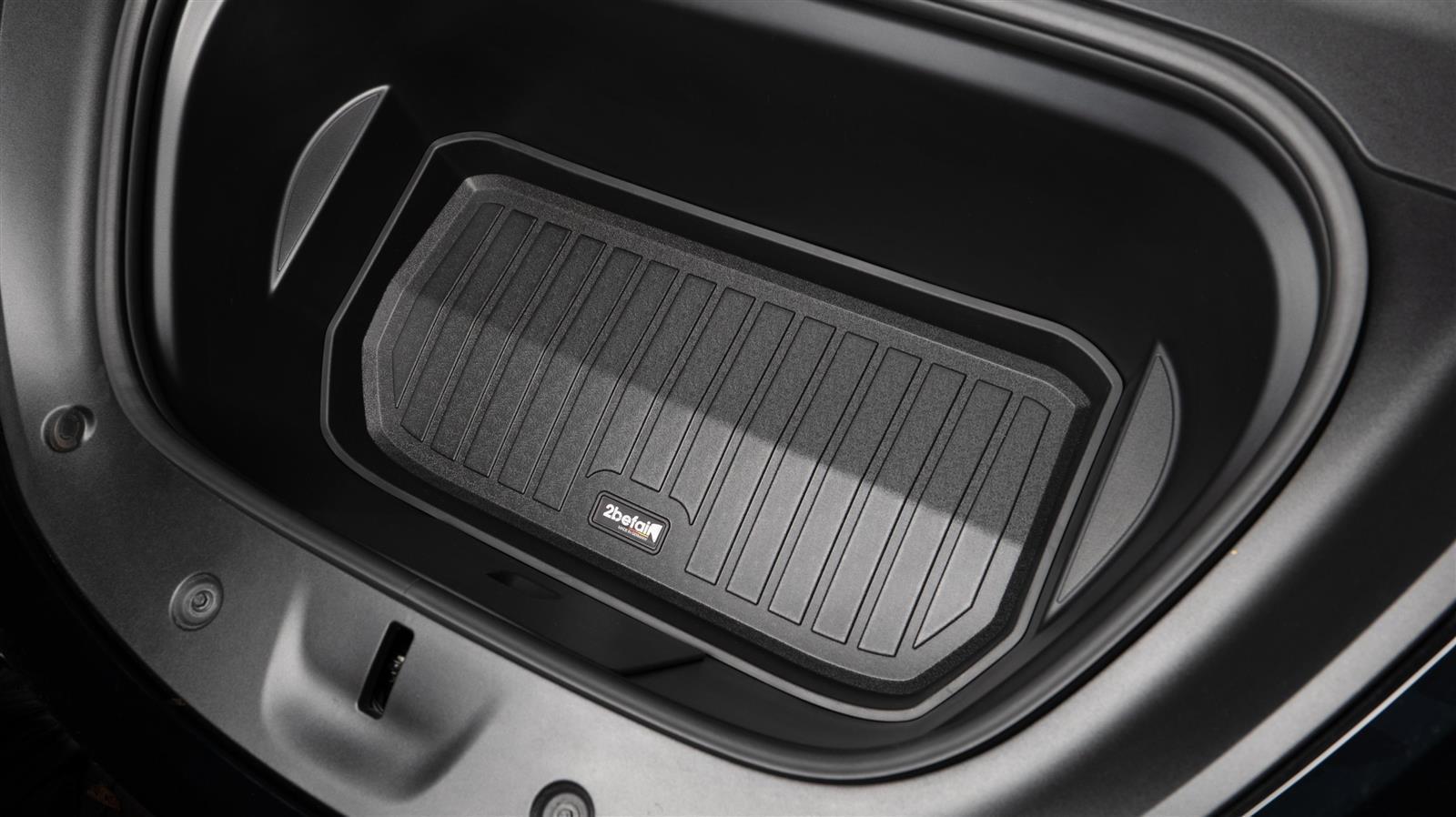 2befair Premium Gummimatte Frunk (Kofferraum vorne) für das Tesla Model Y