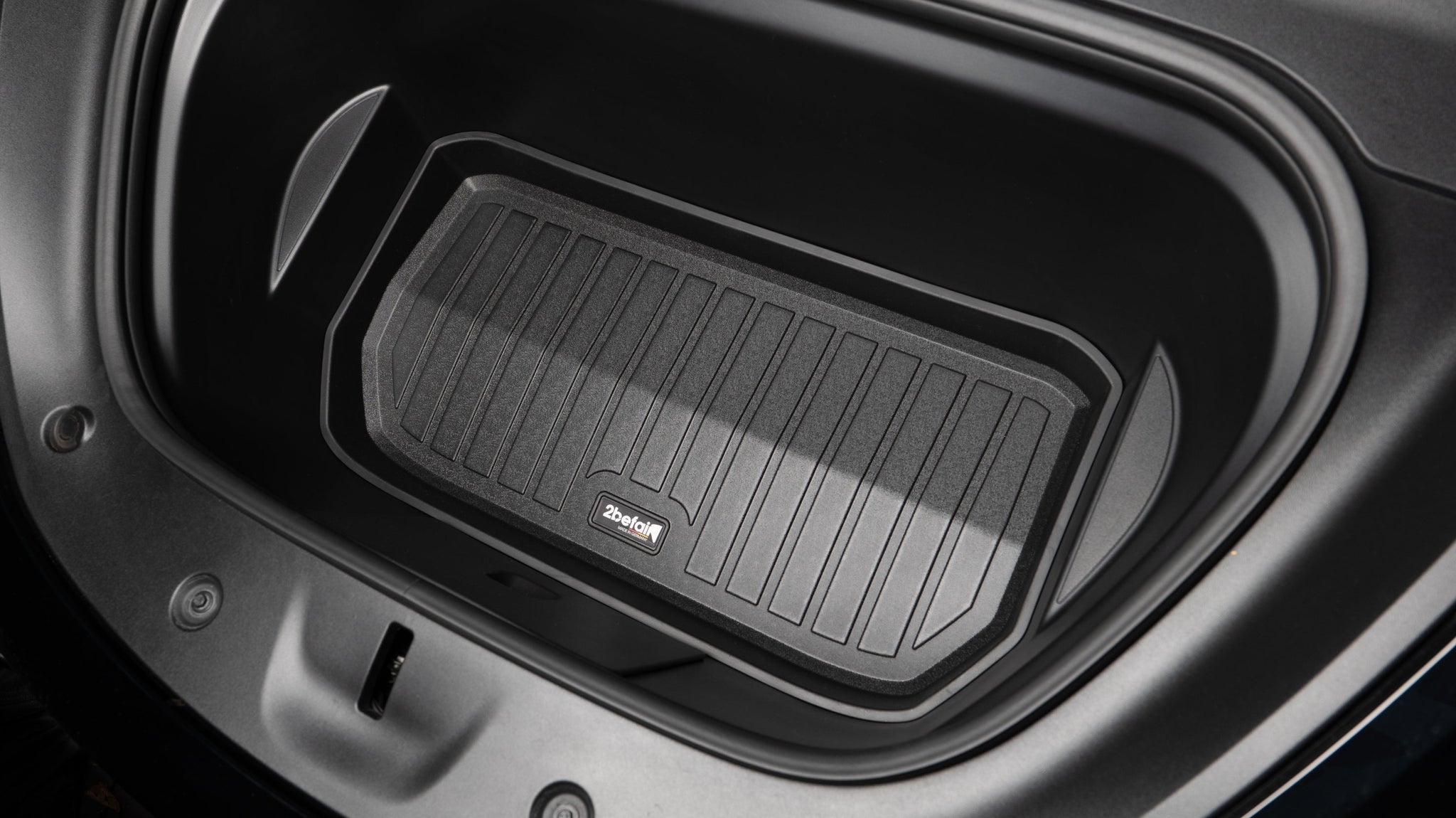 2befair Premium rubber mat frunk (trunk front) for the Tesla Model Y