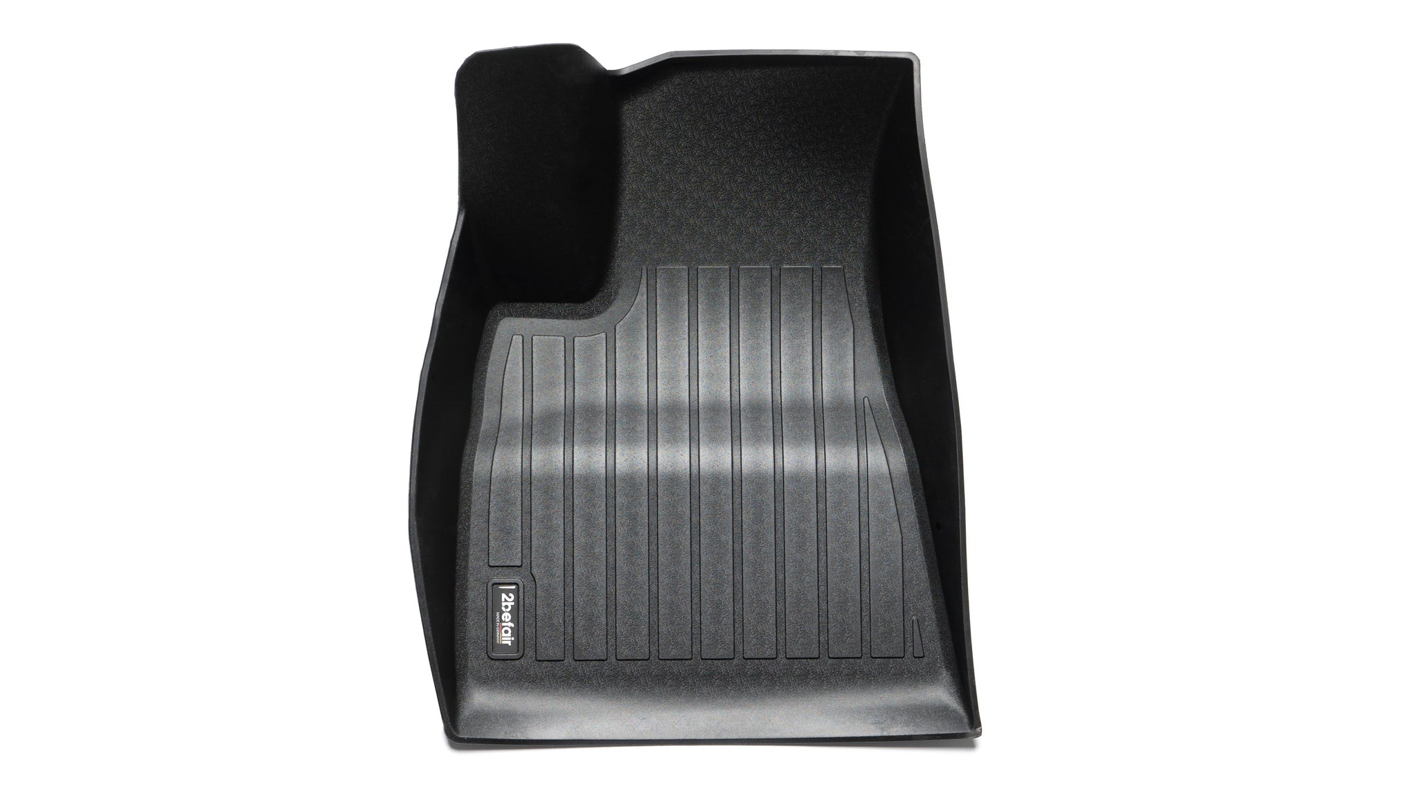 2befair rubber mats front footwell for the Tesla Model 3