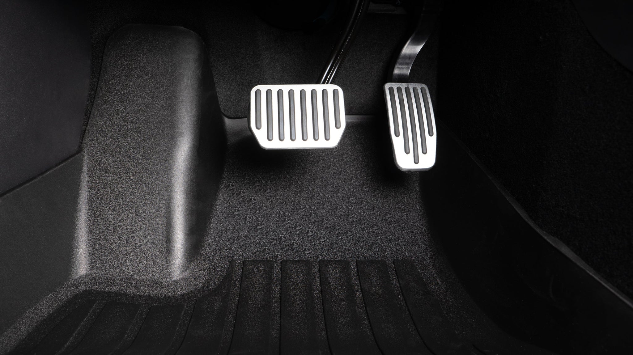 2befair rubberen matten complete set voor de Tesla Model 3