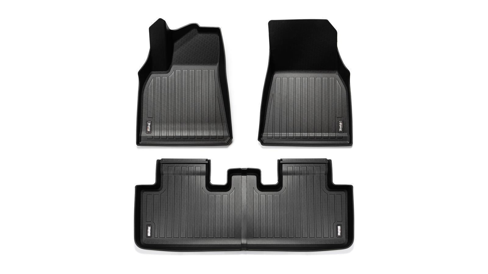 2befair Premium rubber mats set interior for the Tesla Model Y