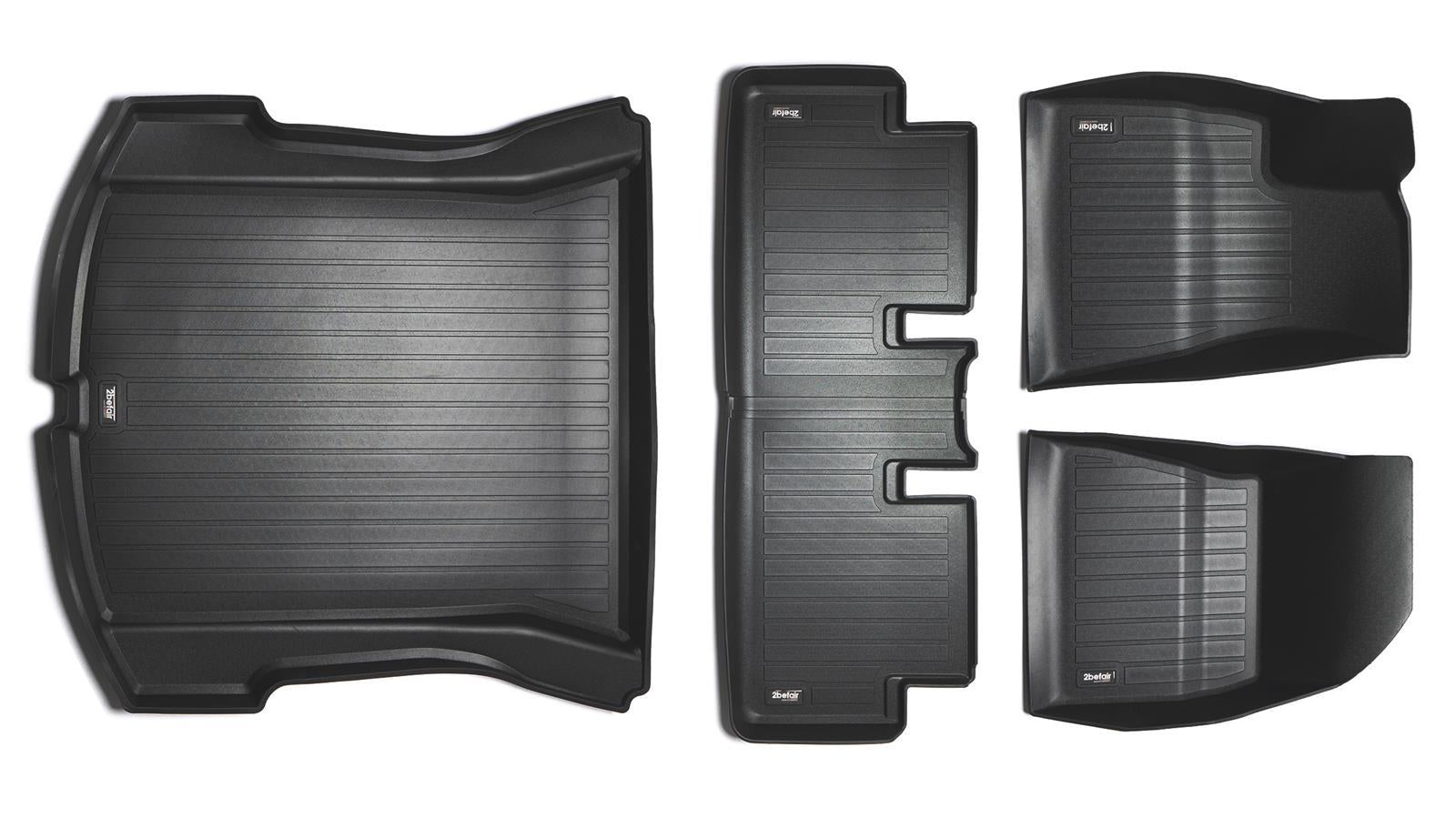2befair All -weather mats overall set for the Tesla Model 3