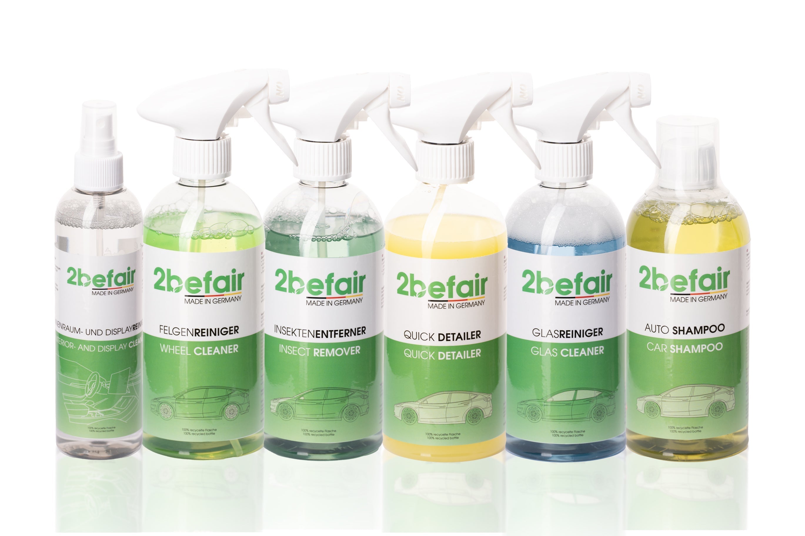 2befair Reinigungsmittel Set
