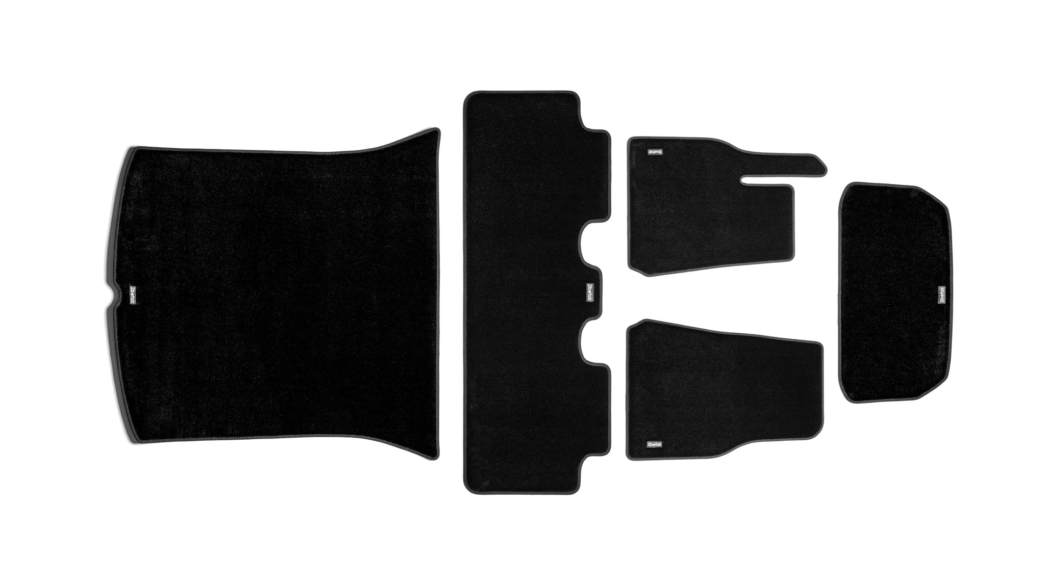2befair carpet mats overall set for the Tesla Model Y