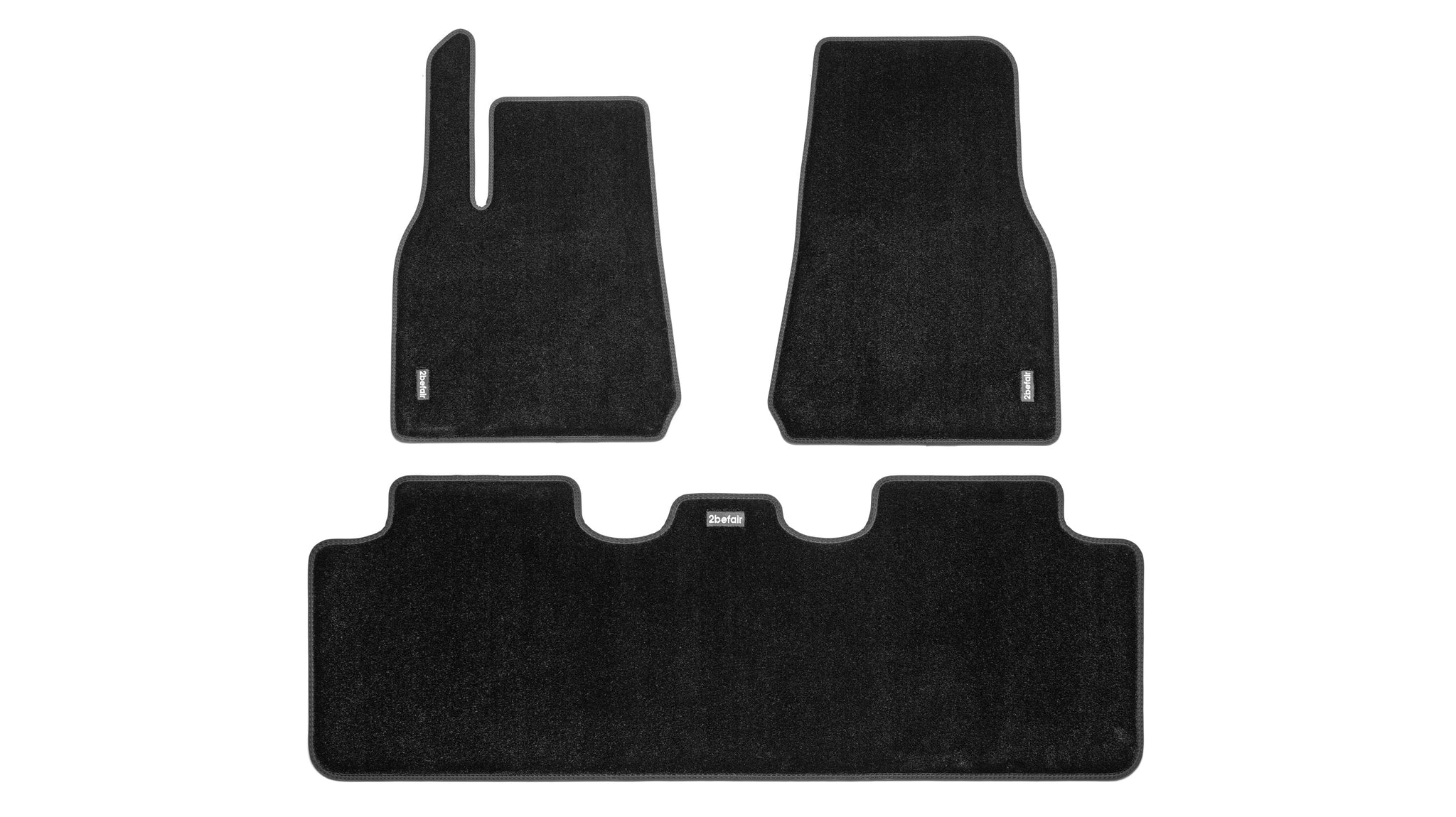 2befair carpet mats set interior for the Tesla Model Y