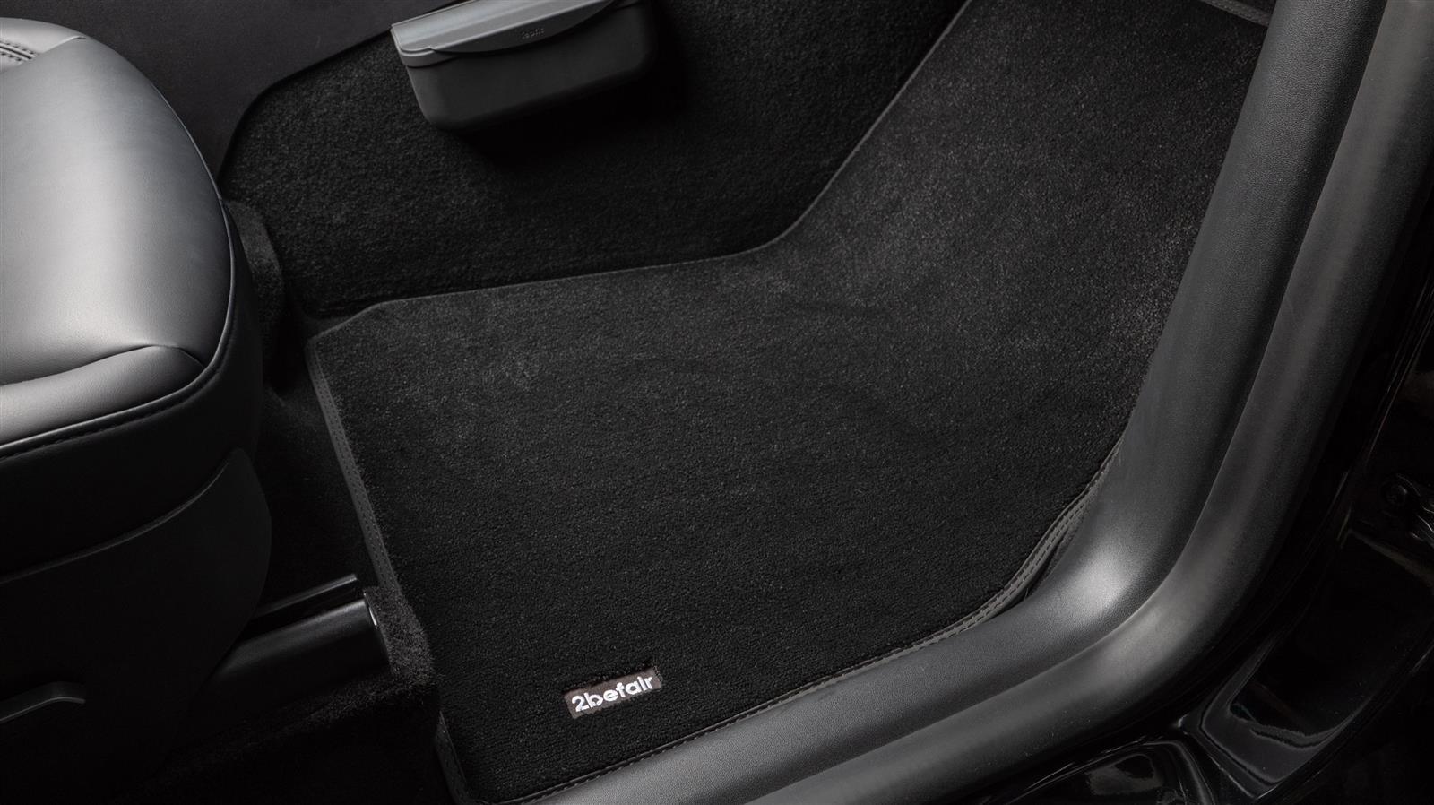 2befair carpet mats set interior for the Tesla Model Y