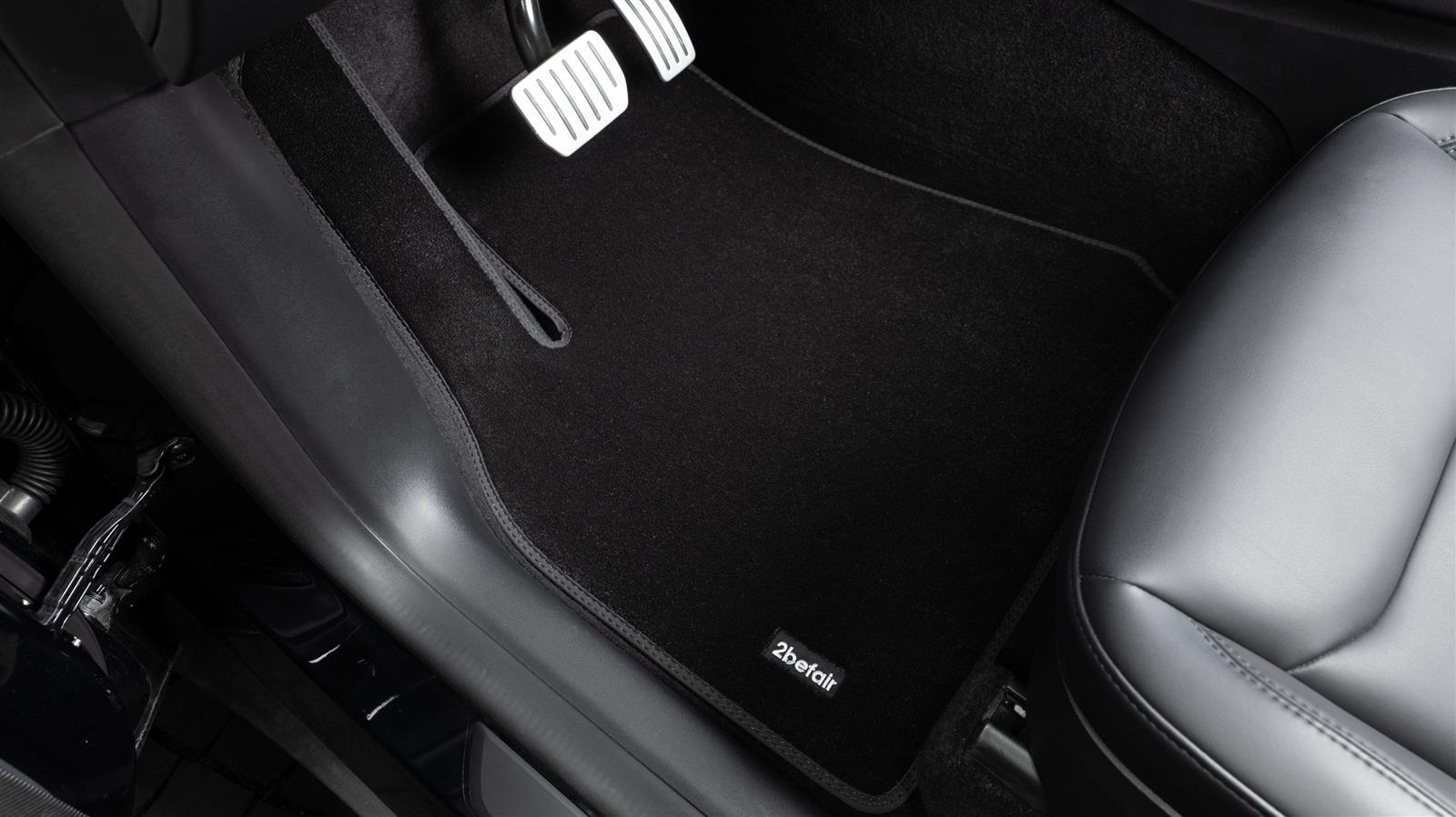 2befair carpet mats set interior for the Tesla Model Y