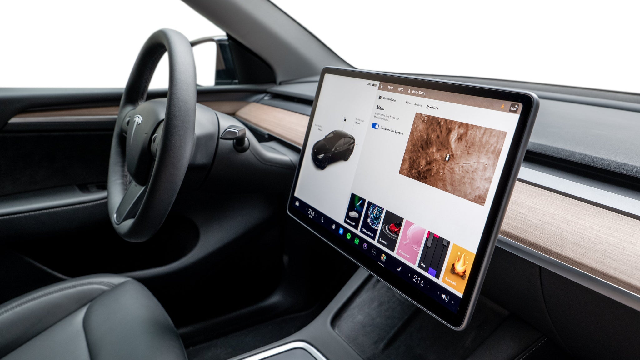 2Befair Display protection film (matt/clear) for the Tesla Model 3/Y