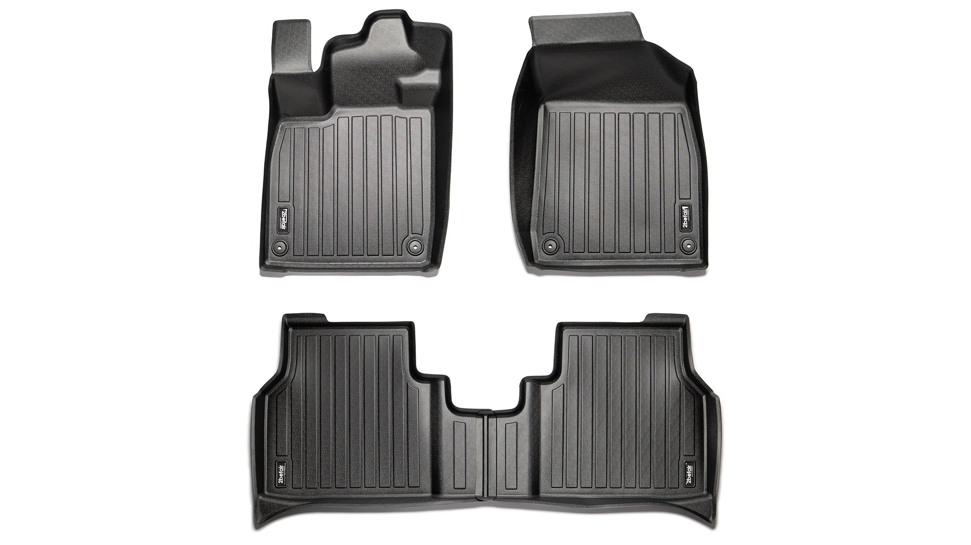 2befair interior rubber mat set for the Audi Q4 e-tron