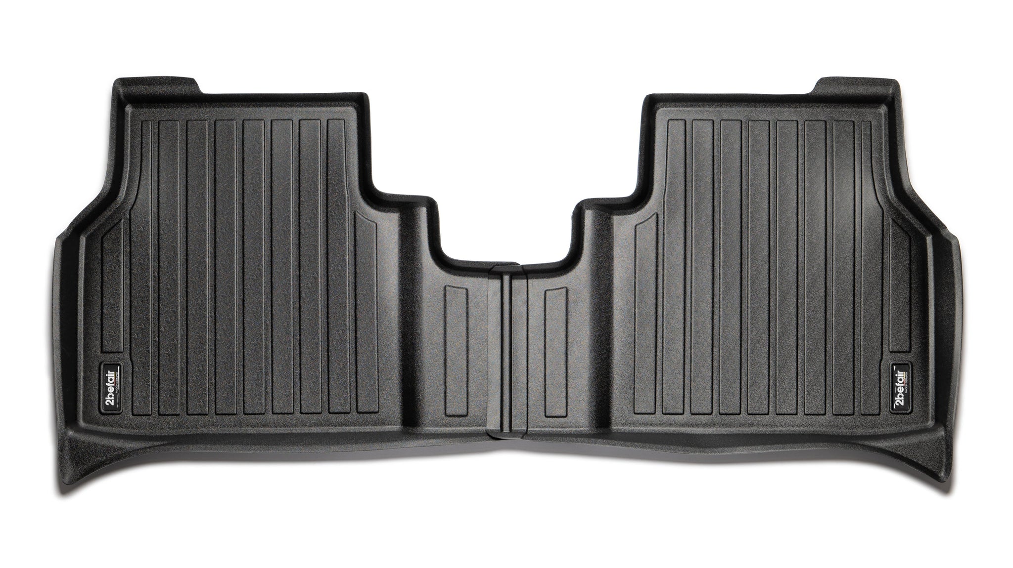 2befair rubber mats for the rear footwell for the VW ID.3