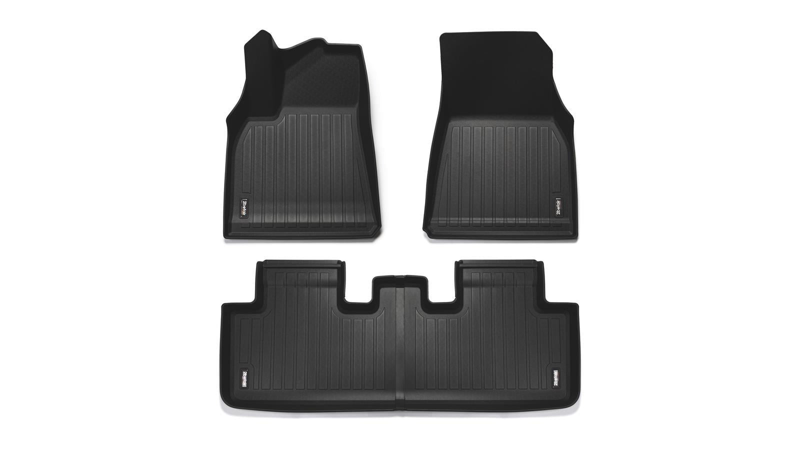 2befair Allwettermatten Set Innenraum für das Tesla Model Y