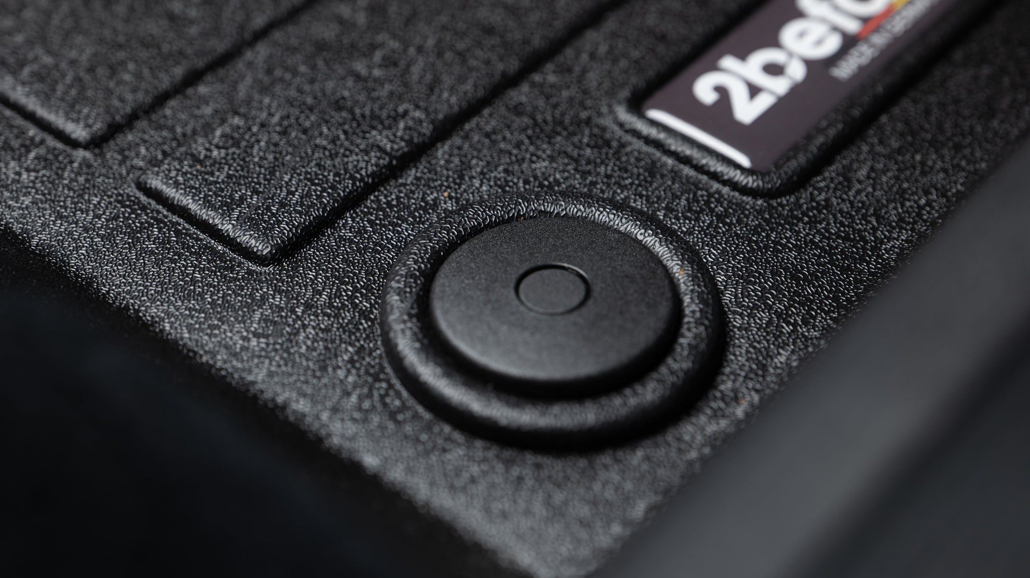 2befair rubber mats footwell at the front for the Skoda Enyaq