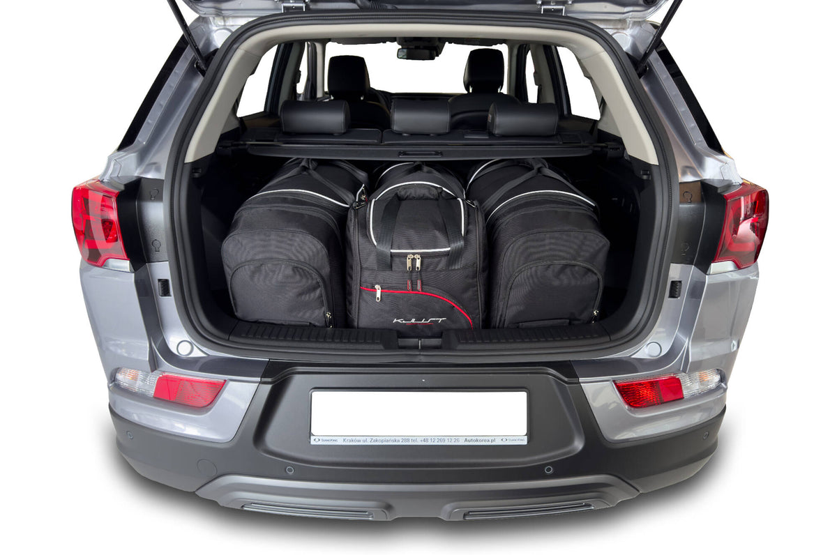 Kjust Kofferraumtaschen für den SsangYong Korando e-Motion