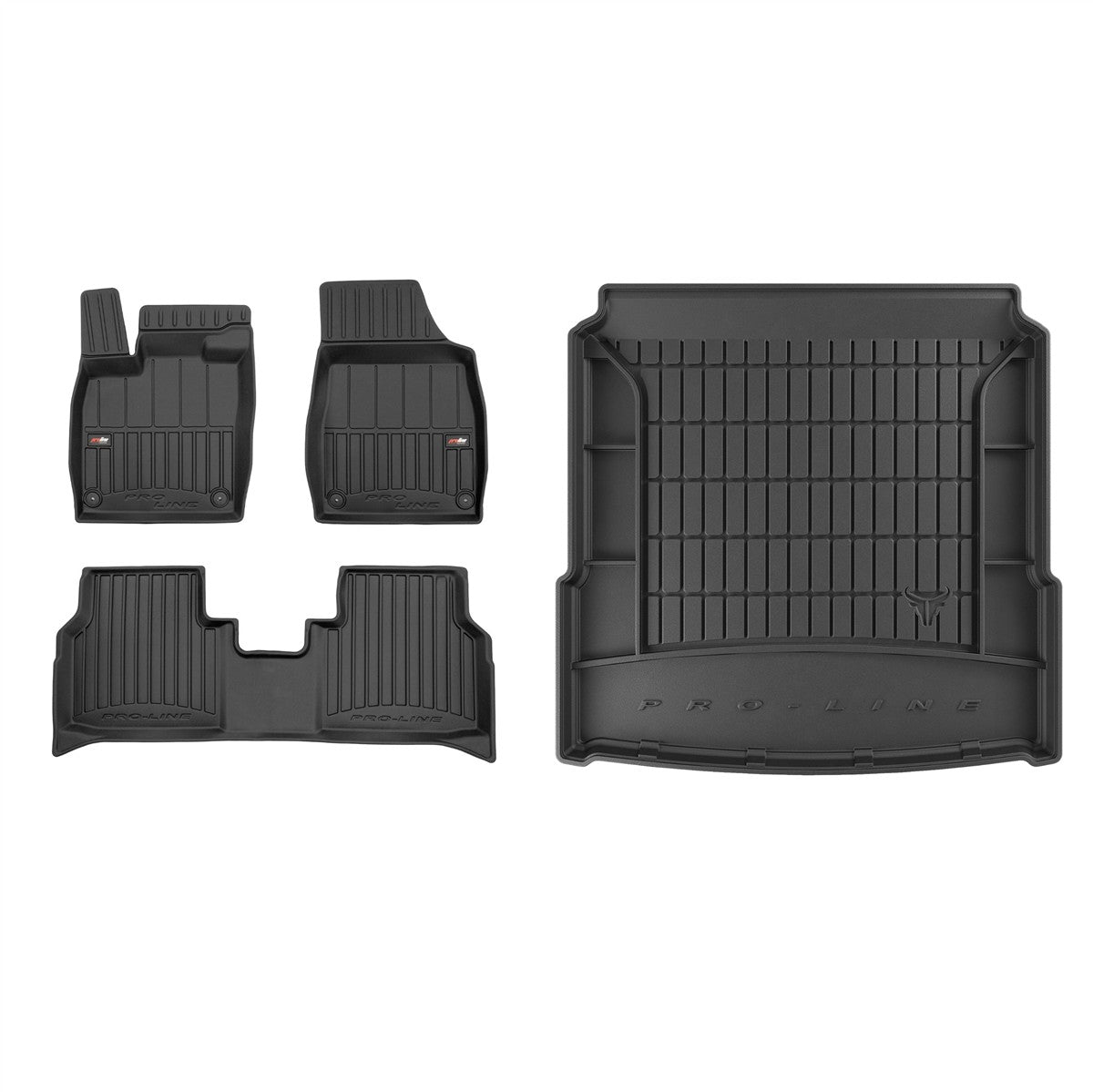 Premium rubber mats for the Volkswagen ID.7