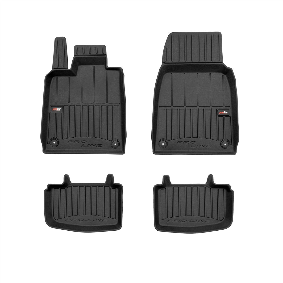 Premium rubber attachment interior for the Porsche Taycan