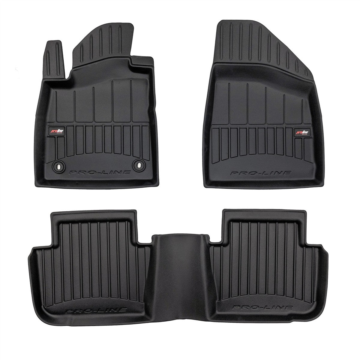 Premium rubber mats interior for the MG 4