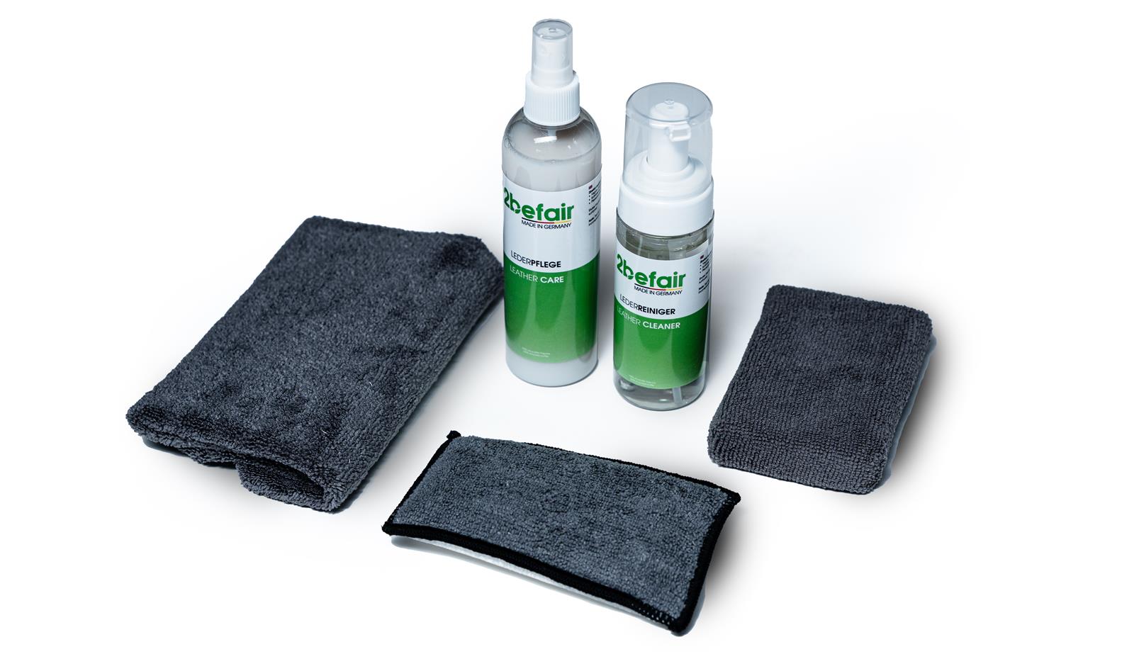 2Befair leather and interior care set