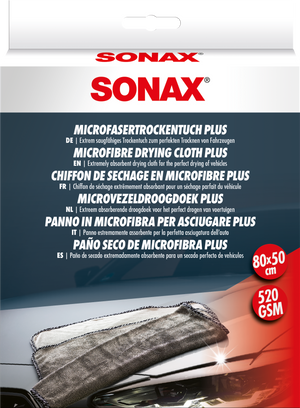 Sonax Microfaser Trockentuch Plus – Verpackung