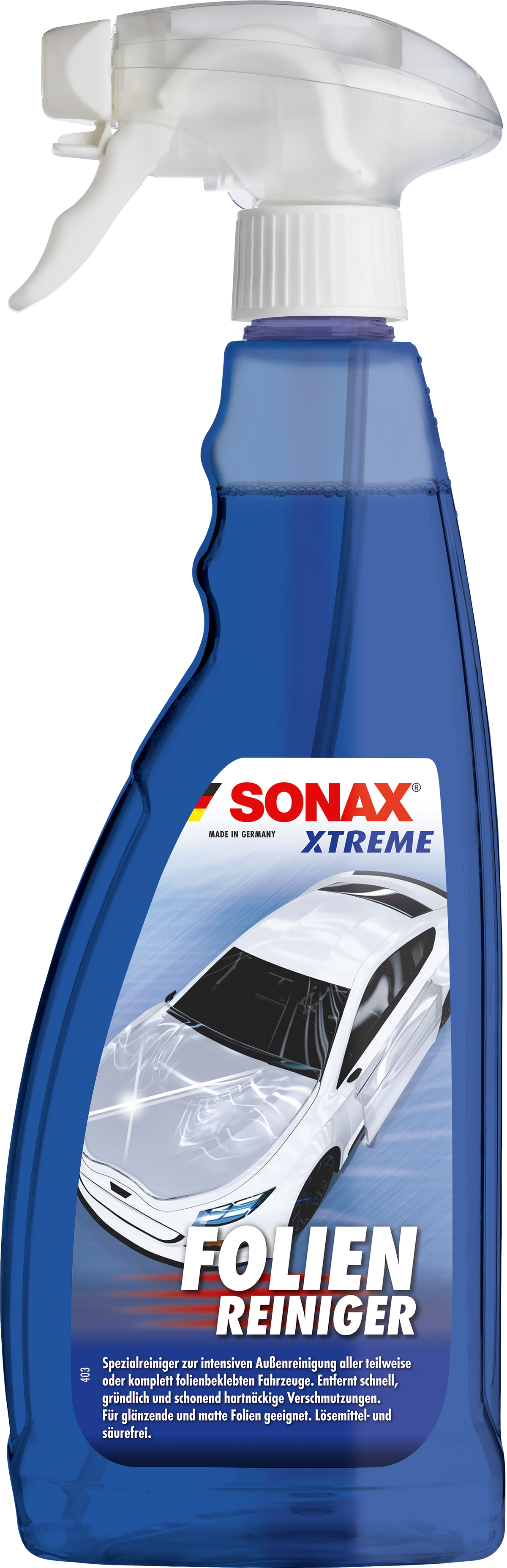 Sonax Xtreme Folienreiniger – Sprühflasche 750 ml