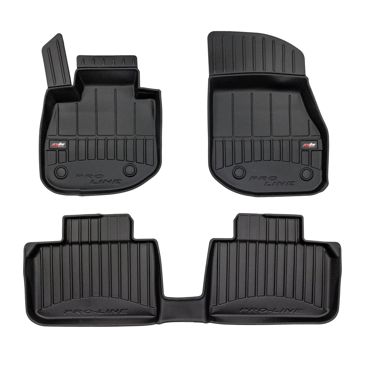 FroGum ProLine Premium-Gummimatten für den BMW iX1 – Lieferumfang (3D430402)