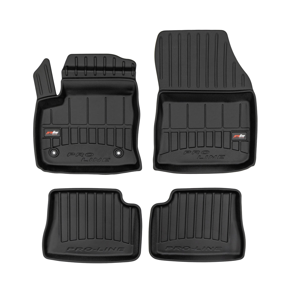FroGum ProLine Premium-Gummimatten für den Jeep Avenger BEV – Lieferumfang (3D430686)