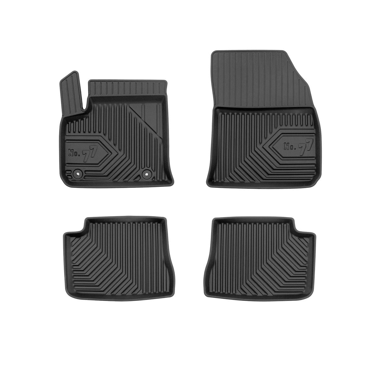 All-weather mats interior for the Opel Corsa-e