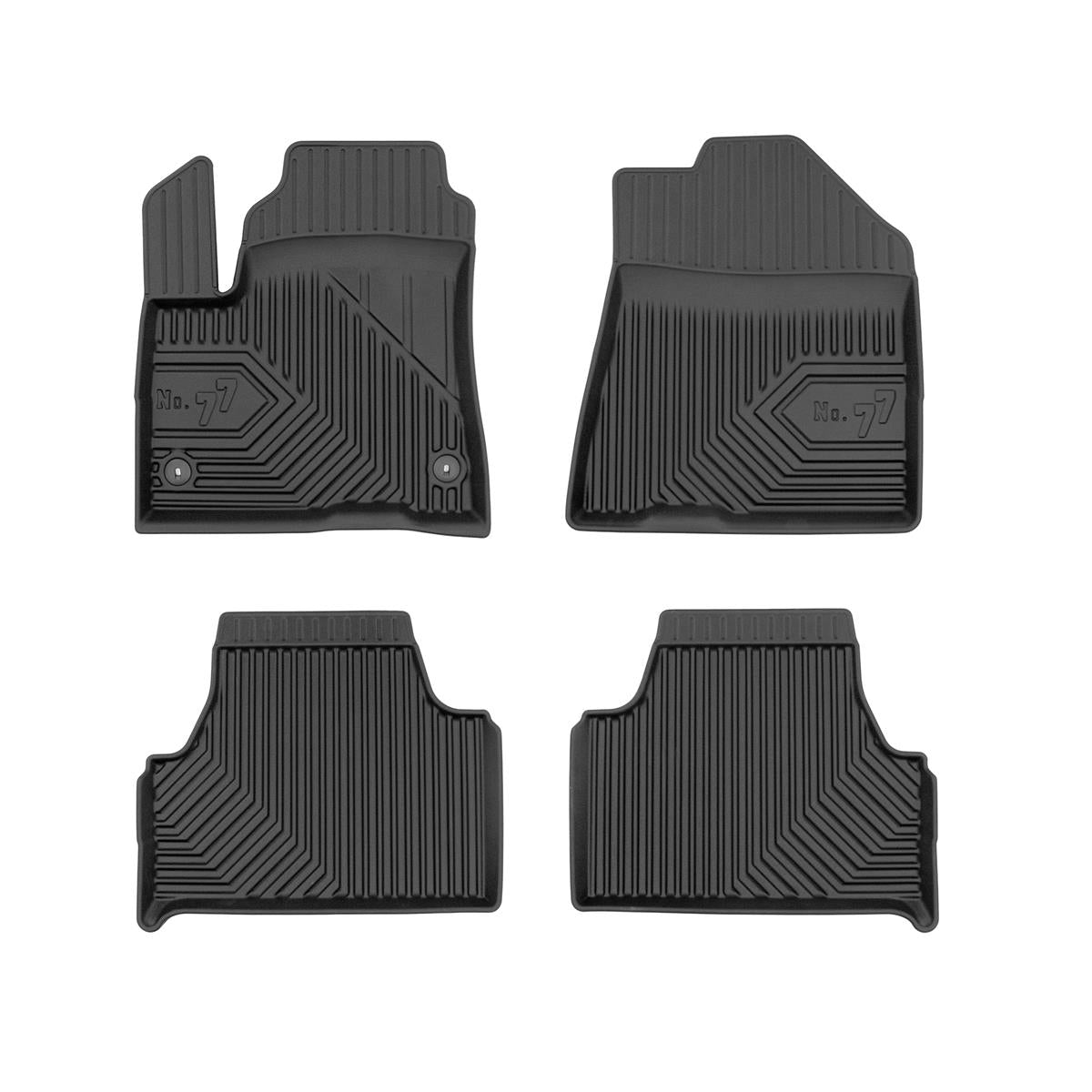 All -weather mats interior for the Kia Soul EV II
