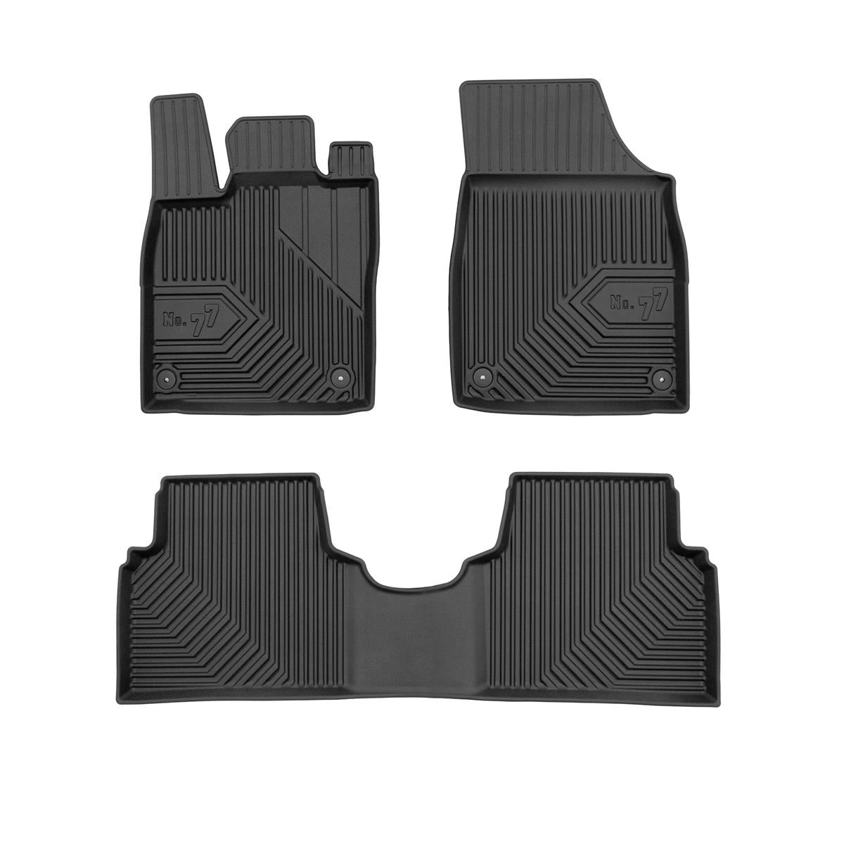 All -weather mats for the Volkswagen ID.3