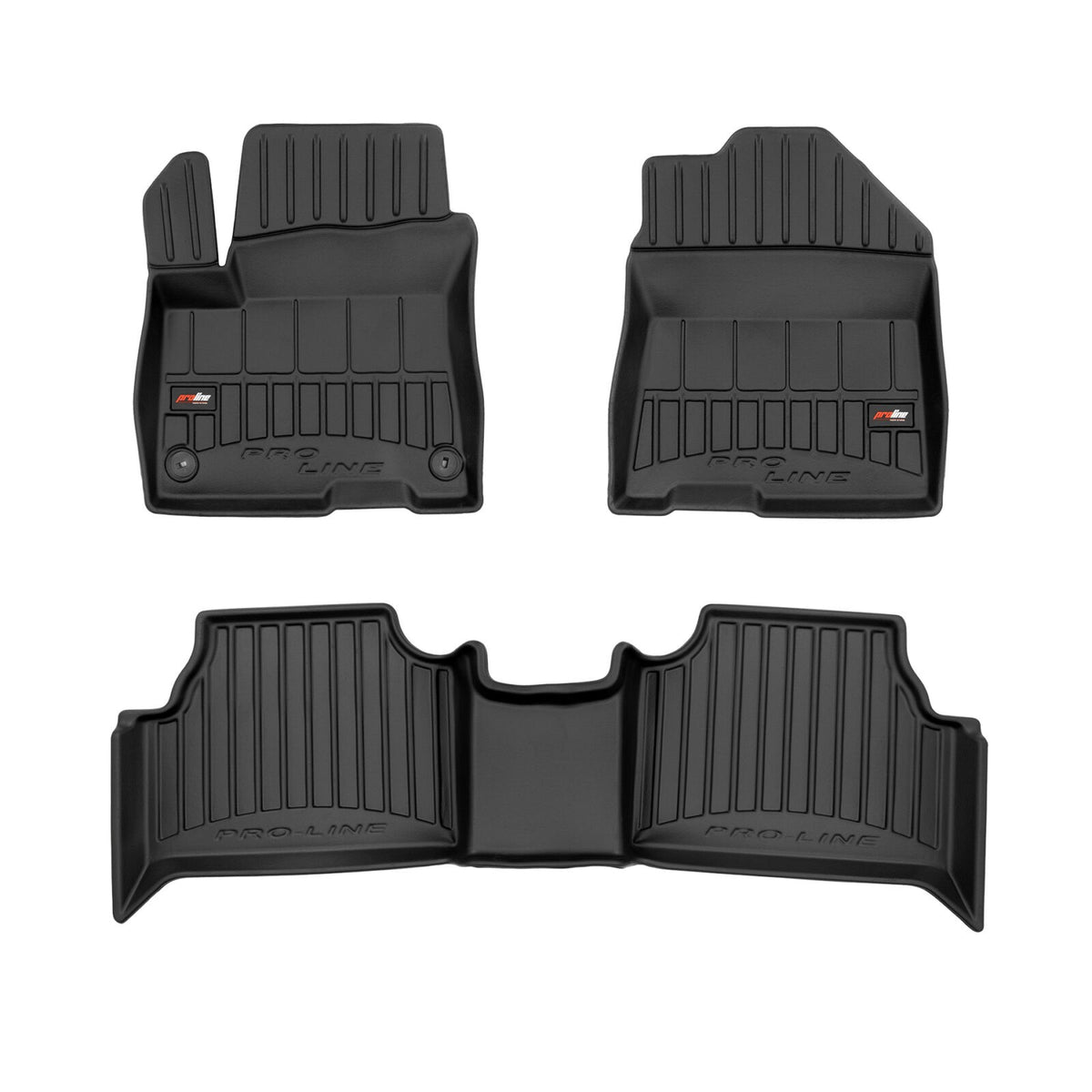 FroGum ProLine Premium-Gummimatten für den Hyundai Kona Electric I – Lieferumfang (3D426207)