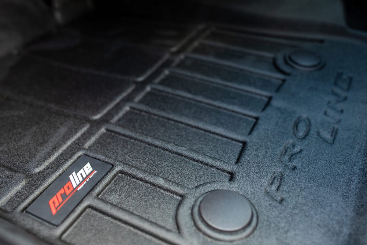 Detail: Oberfläche mit ProLine-Logo