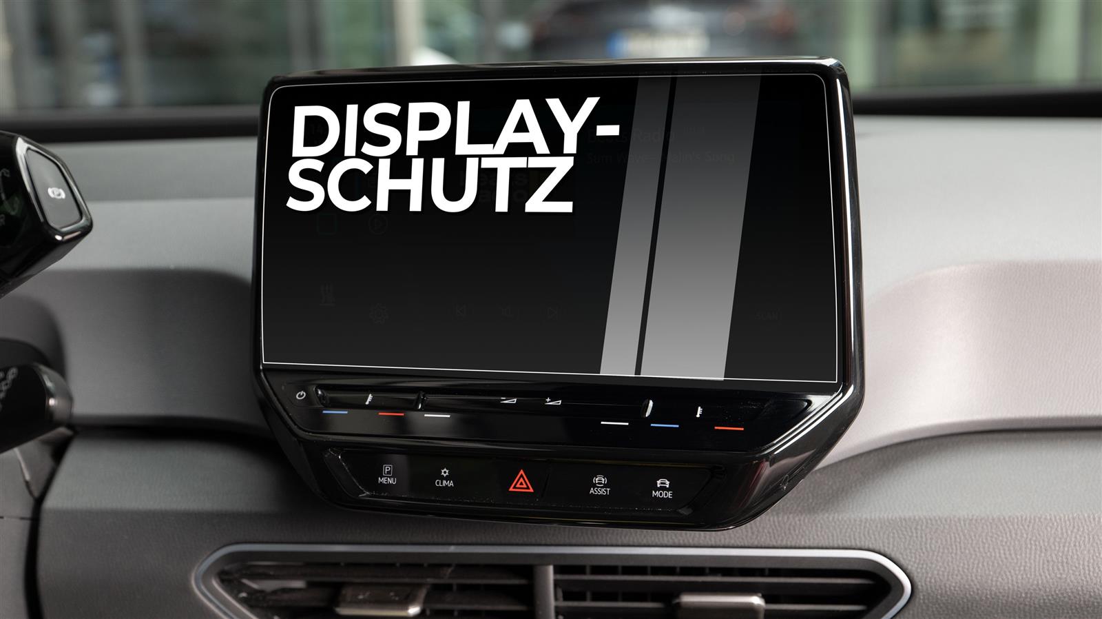 Displayschutzfolie für den 10 Zoll Bildschirm des ID.3