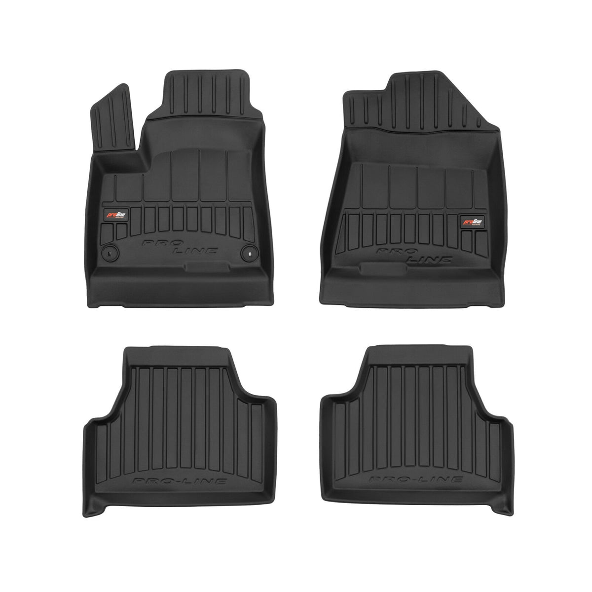 FroGum ProLine Premium-Gummimatten für den Kia Soul EV II – Lieferumfang (3D425781)