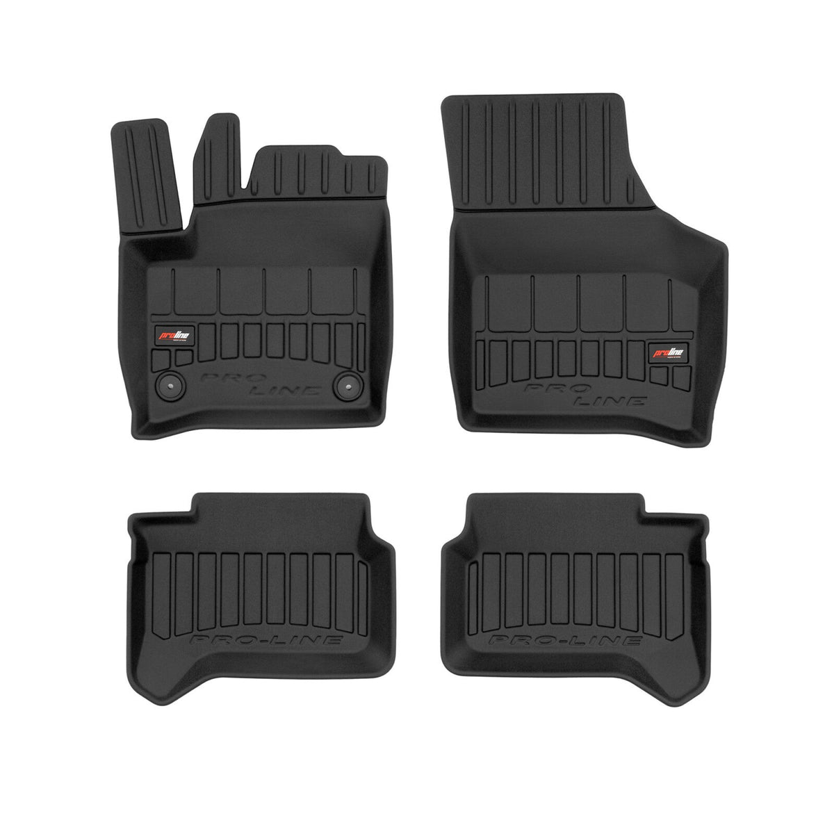 FroGum ProLine Premium-Gummimatten für den Skoda Citigo-e iV – Lieferumfang (3D426177)
