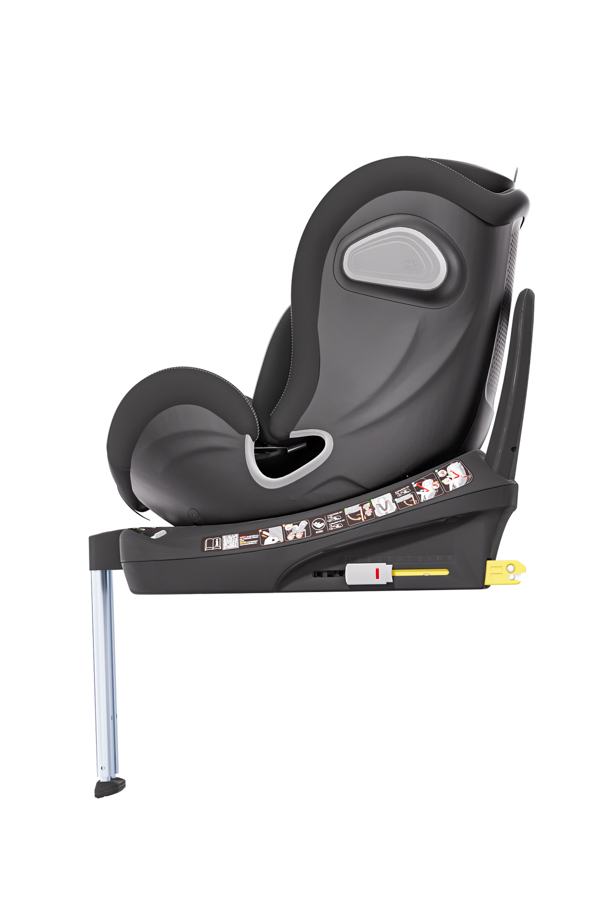 Avova Swan-Fix i-Size Reboarder Kindersitz in Pearl Black – Ansicht 8