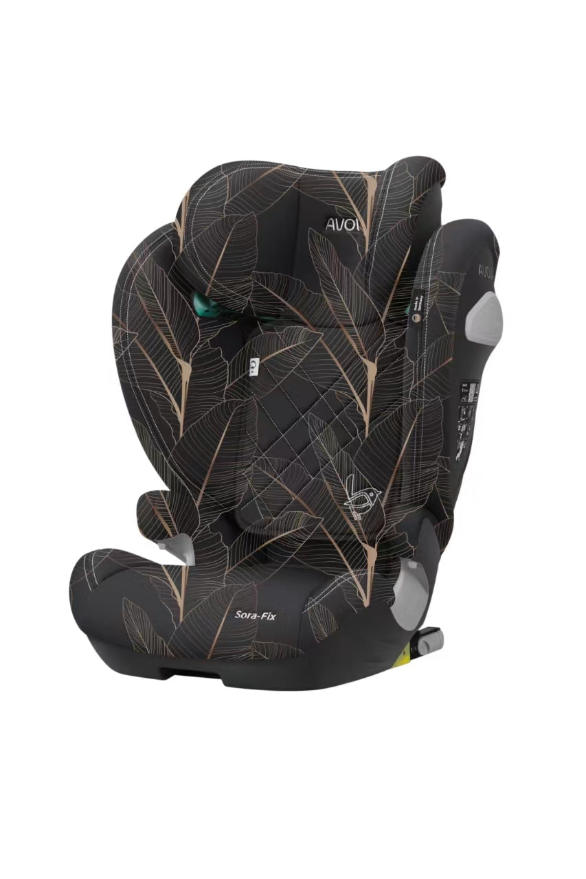Avova Sora-Fix Kindersitz in Gold Jungle