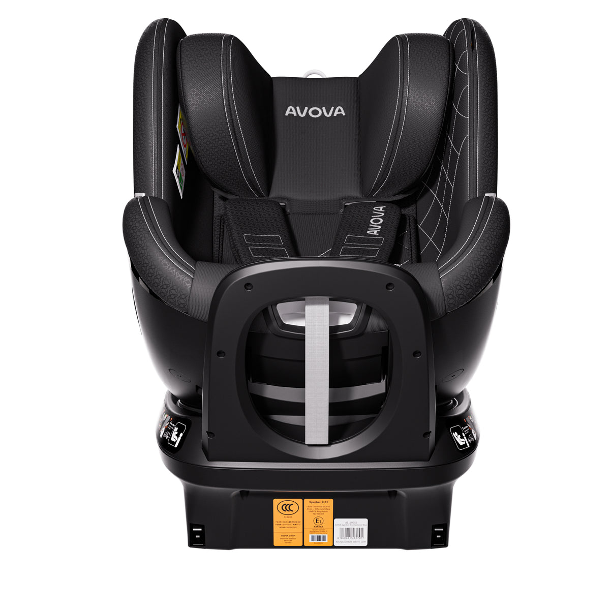 Avova Alera X1 Reboarder Kindersitz in Mystic Black – Ansicht 5