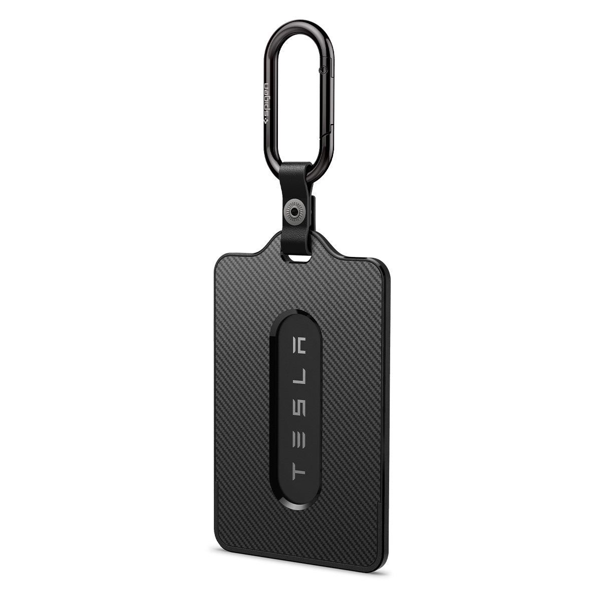 Spigen Kartenhalter für die Tesla Schlüsselkarte in Schwarz