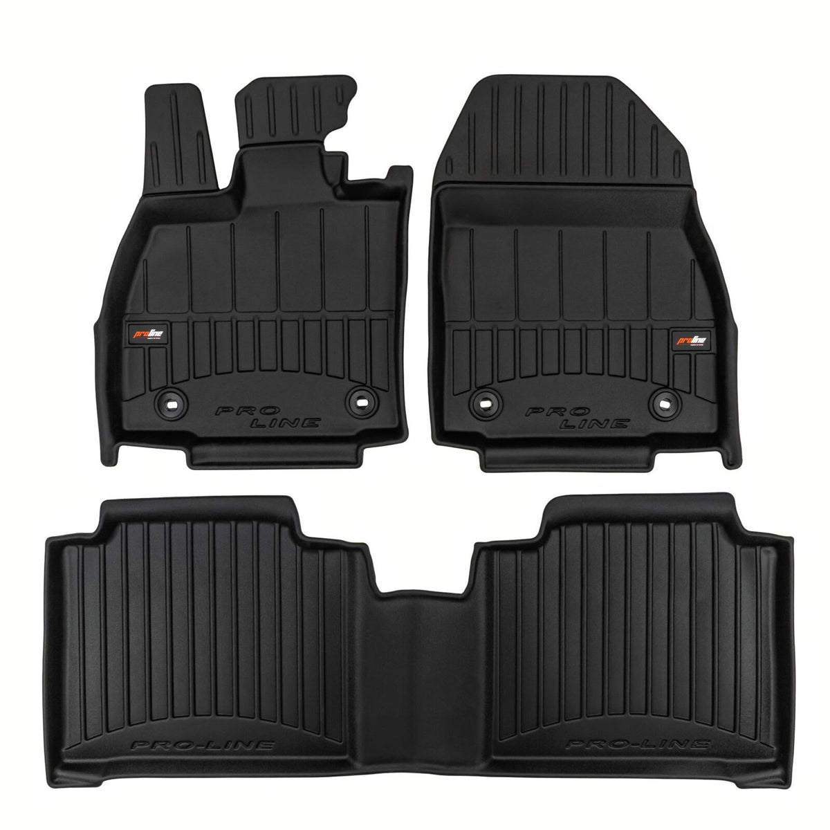 FroGum ProLine Premium-Gummimatten für den Lexus RZ – Lieferumfang (3D430723)