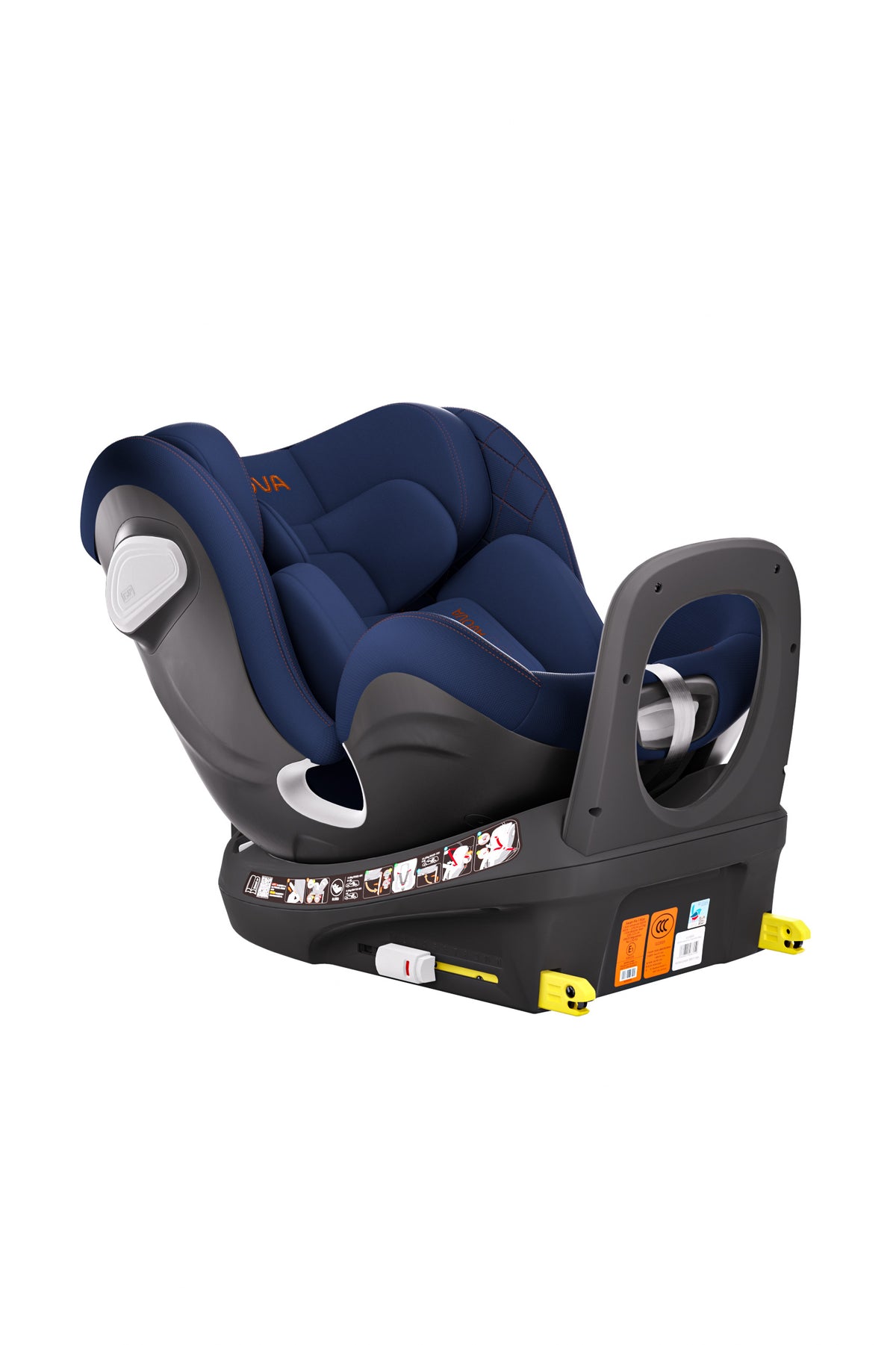 Avova Swan-Fix i-Size Reboarder Kindersitz in River Blue